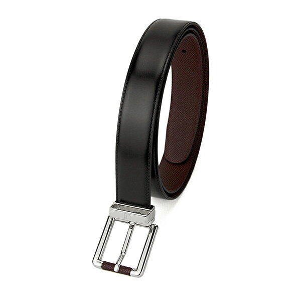 dunhill HPS280A42 ボルドー系 ビジネス BORDEAUX 通学 通勤 【 送料無料】 / BLACK ブラック/ ブランド小物 ダンヒル リバーシブル (ブラック) シンプル メンズ ベルト 【最大3000円OFFクーポン配布中6/26(水)14:00まで】 (ボルドー)