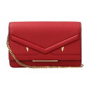 【max5000円引きクーポン4/2 14:00まで】フェンディ ショルダーバッグ FENDI バッグ バグズ アイ 8M0346 A5F3 F0MVV レディース レッド 赤