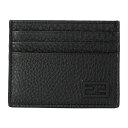 【GWスペシャル最大10,000円クーポン対象】フェンディ カードケース FENDI FFロゴ 7M0164 AG0L F0QA1 ユニセックス ブラック 黒