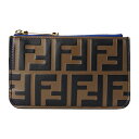 【最大3000円OFFクーポン★1/18(月)14:00まで】フェンディ キーケース FENDI 8AP161 AAII F1B13 ブランド小物 エフ イズ フェンディ F IS FENDI キーケース ポーチ レディース MARRONE(マローネ) ブラウン 茶【 送料無料】