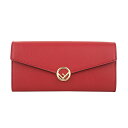 【最大3000円OFFクーポン★1/18(月)14:00まで】フェンディ 長財布 FENDI 8M0251 A18B F0MVV 財布 エフ イズ フェンディ F IS FENDI コンチネンタル レディース ROSSO(ロッソ) レッド 赤【 送料無料】
