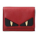 【最大3000円OFFクーポン★1/18(月)14:00まで】フェンディ 3つ折り財布 FENDI 8M0395 A5PM F0MVV 財布 バッグ バグズ アイ BAG BUGS EYE レディース ROSSO(ロッソ) レッド 赤【 送料無料】