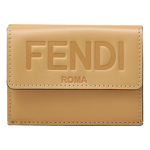 【クーポンで最大5,000円OFF】フェンディ 3つ折り財布 FENDI フェンディ ローマ 8M0395 AAYZ F15KR ユニセックス ベージュのサムネイル