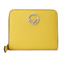 【最大3000円OFFクーポン★1/18(月)14:00まで】フェンディ 2つ折り財布 FENDI 8M0407 A18B F0M8A 財布 エフ イズ フェンディ F IS FENDI コンパクト ウォレット レディース GIALLO(ジャッロ) イエロー 黄色【 送料無料】