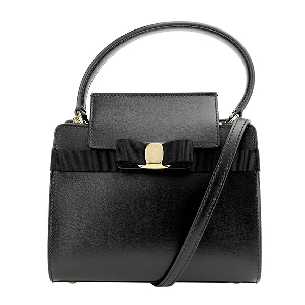 フェラガモ ショルダーバッグ FERRAGAMO ヴァラ ボウ 21I282 733459 レディース ブラック 黒のサムネイル