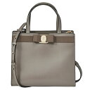 【最大30,000円OFFクーポン対象】フェラガモ トートバッグ FERRAGAMO ヴァラ ボウ 21I290 741078レディース ブラック 黒