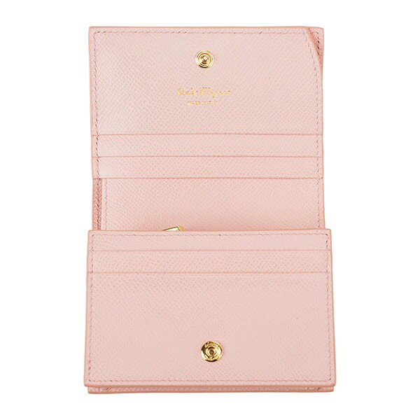 初回限定 最大3000円offクーポン 6 23 水 14 00まで フェラガモ 2つ折り財布 Ferragamo 22d515 財布 フォッコ ヴァラ Fiocco Vara コンパクトウォレット レディース Rosa Nylund ローズニールンド ライトピンク 送料無料 第1位獲得 Glovemate Com