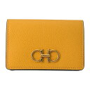 【P5倍7/5限定★さらに1万円で1500円OFF最大3万円OFFクーポン】フェラガモ カードケース FERRAGAMO ガンチーニ 220371 758540...