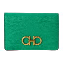 【P5倍7/5限定★さらに1万円で1500円OFF最大3万円OFFクーポン】フェラガモ カードケース FERRAGAMO ガンチーニ 220371 758542...
