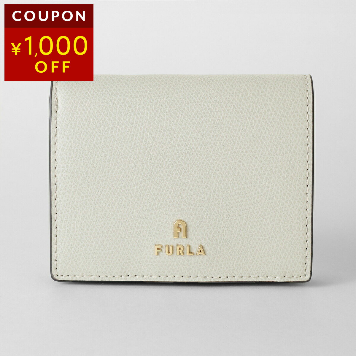 Rakuten - フルラ 2つ折り財布 FURLA カメリア WP00304 ARE000 4351S 1 007 レディース グレー【P5倍★5/30 0:00〜6/2 09:59まで！さらに1万円で1,000円OFF★最大5,000円OFFクーポン配布中】
