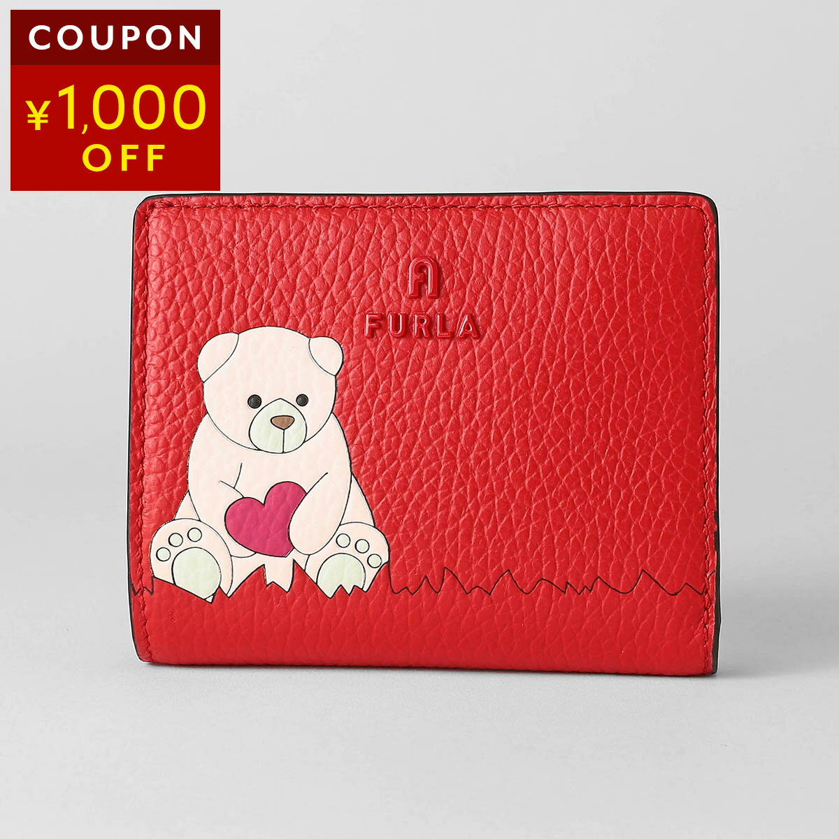 フルラ 2つ折り財布 FURLA カメリア WP00307 BX4291 4524S 9 001 レディース レッド 赤【1万円で1,000円OFF★最大5,000円OFFクーポン配布中】