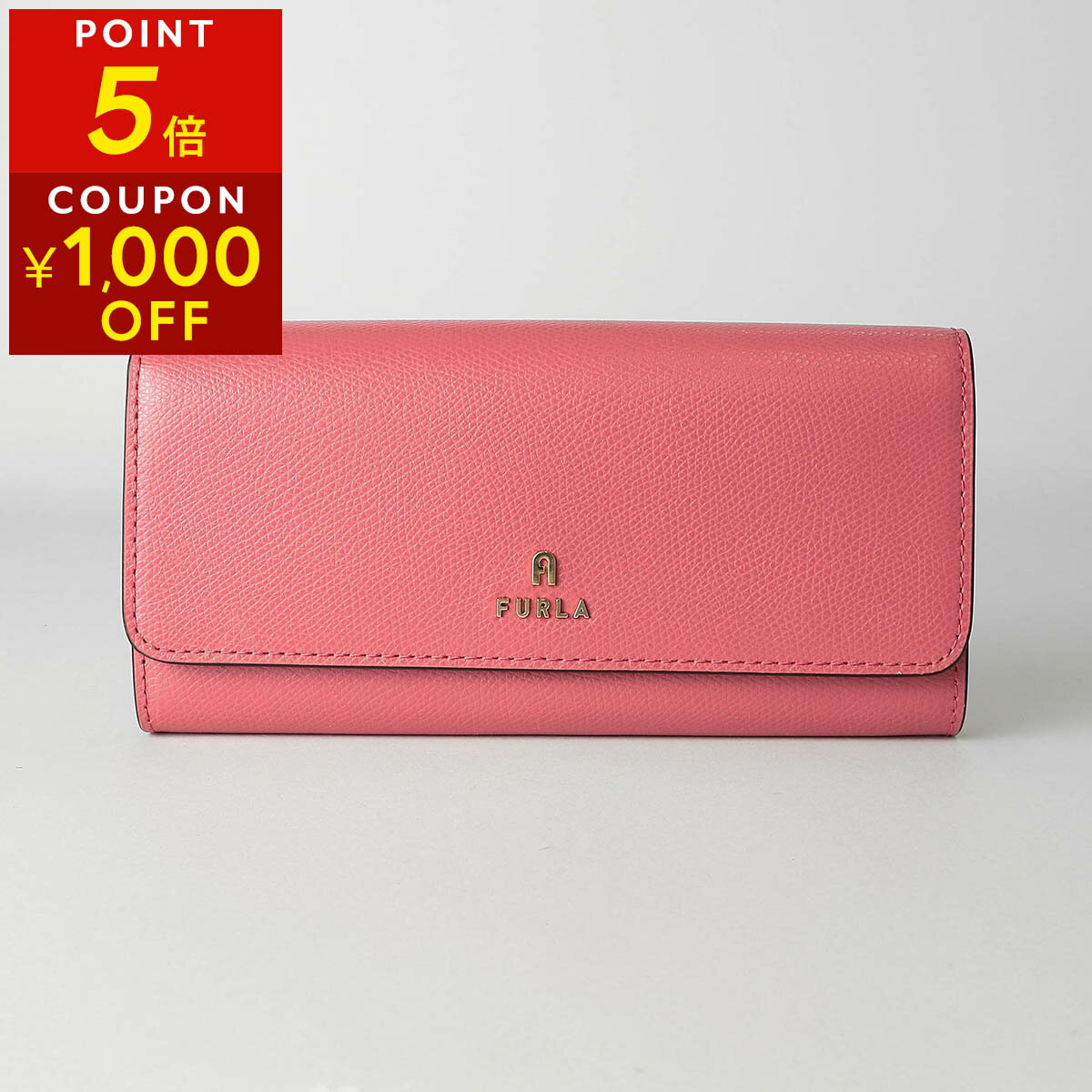 【P5倍12/19 20:00〜12/26 01:59まで★さらに最大5,000円OFFクーポン】フルラ 長財布 FURLA カメリア WP00317 ARE000 4302S 1 007 10 レディース ピンク