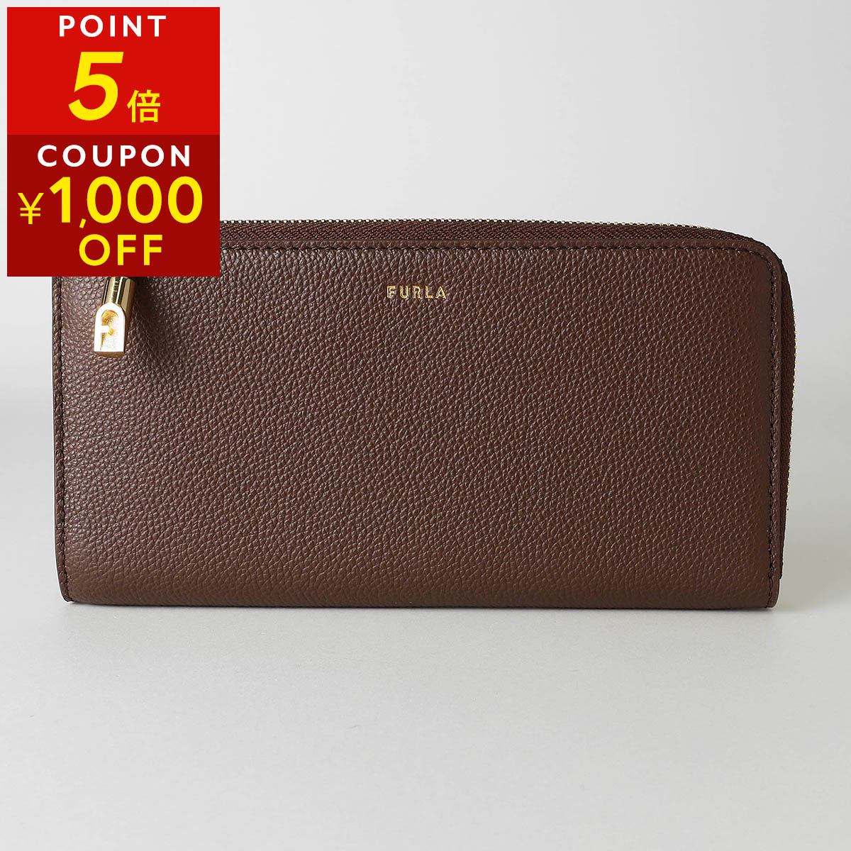 【P5倍12/19 20:00〜12/26 01:59まで★さらに最大5,000円OFFクーポン】フルラ 長財布 FURLA ゴッチャ WP00471 BX3036 4284S 1 007 95 レディース ブラウン 茶