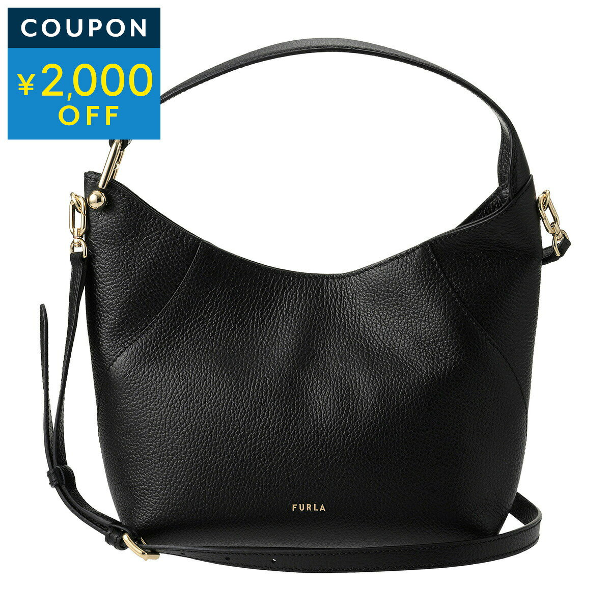 フルラ ハンドバッグ FURLA ラーラ WB01958 HSF000 O6000 1 007 レディース ブラック 黒(4.0)