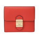 【最大3000円OFFクーポン★5/17(月)14:00まで】フルラ 2つ折り財布 FURLA PU28 OAV 993271 財布 メトロポリス METROPOLIS S バイフォールド レディース VERMIGLIO f レッド系 朱色【 送料無料】