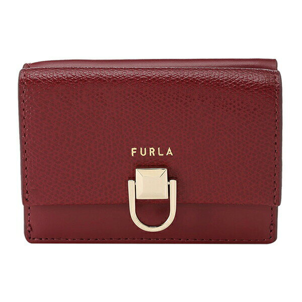 フルラ 財布 レディース 【最大5,000円OFFクーポン対象】フルラ 3つ折り財布 FURLA ミス ミミ WP00064 A.0295 CGQ00 1007 レディース ダークレッド 赤