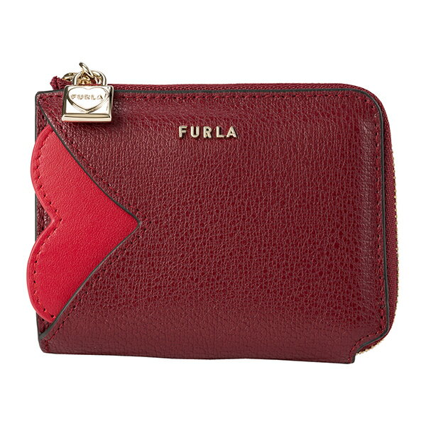 フルラ 財布 レディース 【最大5,000円OFFクーポン対象】フルラ 2つ折り財布 FURLA ラブリー WP00142 BX0447 CR700 1 007 86 レディース ワインレッド レッド 赤