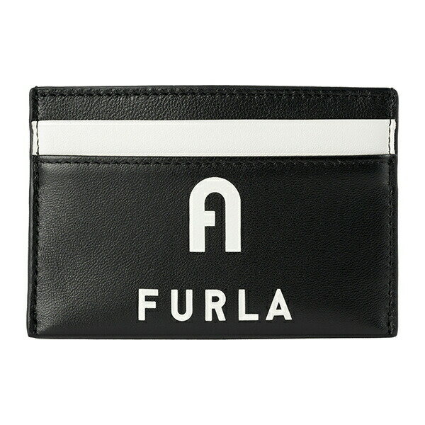 【20%OFF★楽天スーパーSALE対象】フルラ カードケース FURLA アイリス WP00173 BX0328 P1900 4 401 60 レディース ブラック 黒 ホワイト 白