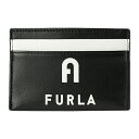 【P10倍4/25限定さらに最大5000円クーポン対象】フルラ カードケース FURLA アイリス WP00173 BX0328 P1900 4 401 60 レディース ブラック 黒 ホワイト 白