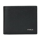 【GWスペシャル最大10,000円クーポン対象】フルラ 2つ折り財布 FURLA マン プロジェクト PDT2FPJ AX0732 O6000 1 003 ユニセックス ブラック 黒