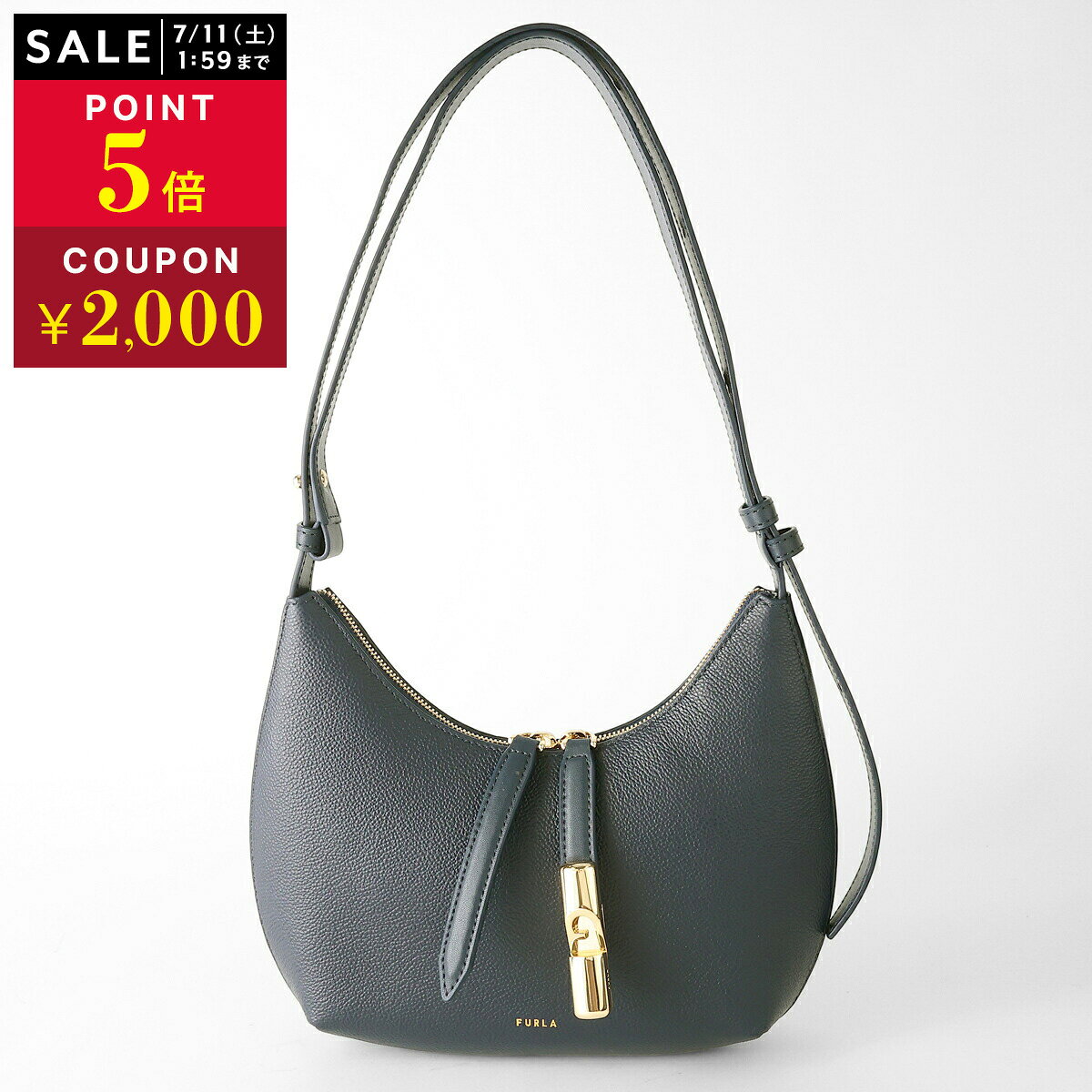 フルラ ハンドバッグ FURLA ゴッチャ WB01500 BX3353 4852S 1 007 レディース ネイビー 紺【P5倍★3/25限定！さらに1万円で1,000円OFF★最大5,000円OFFクーポン配布中】