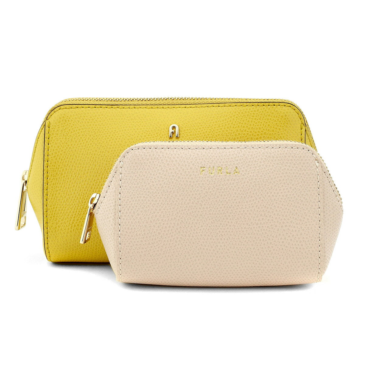 フルラ 【最大5,000円OFFクーポン】フルラ ポーチ FURLA カメリア WE00453 ARE000 2658S 1 007 レディース イエロー 黄 ベージュ系