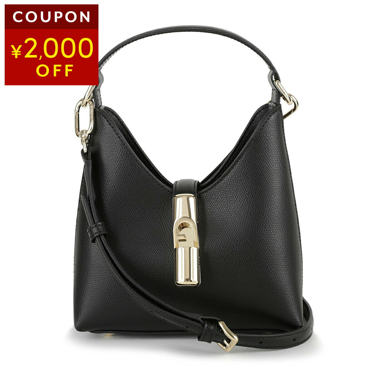 Furla - フルラ ショルダーバッグ FURLA イリデ WE00876 ARE000 O6000 1 007 レディース ブラック 黒【1万円で1,000円OFF★最大5,000円OFFクーポン配布中】