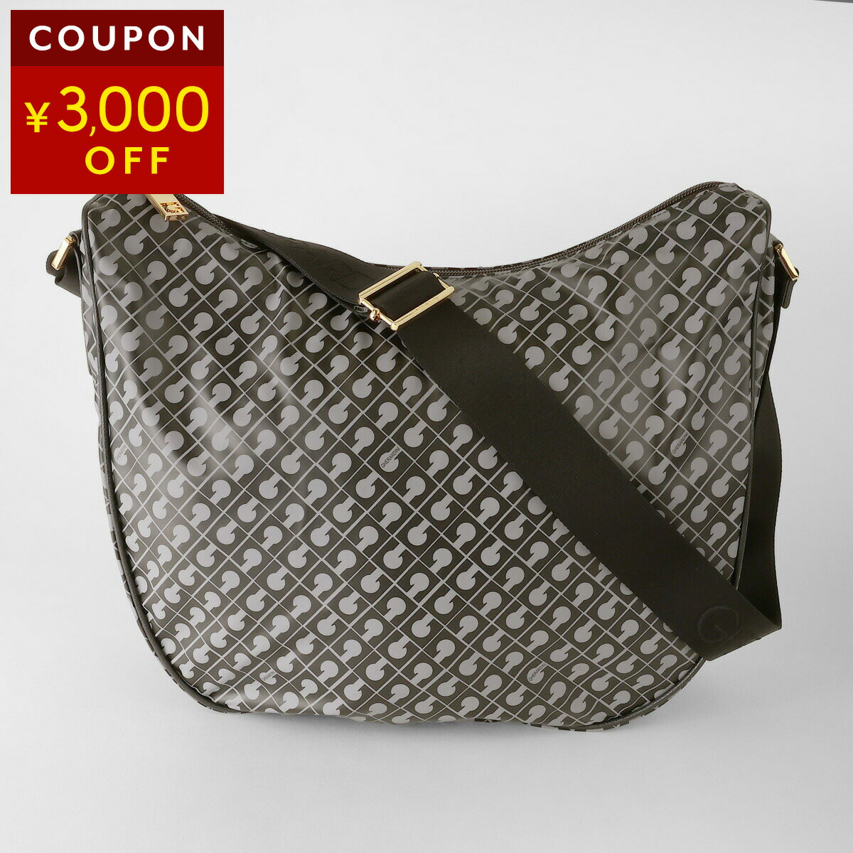 ゲラルディーニ ショルダーバッグ GHERARDINI ソフティ GH0997 GRANITE レディース ブラック グレー 黒 灰色【P5倍2/4 20:00～2/5 23:59まで!さらに3,000円OFF★決算クーポン】