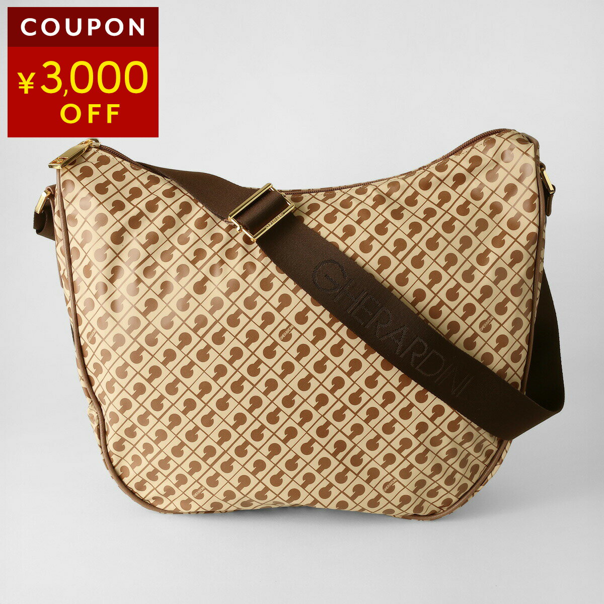 ゲラルディーニ ショルダーバッグ GHERARDINI ソフティ GH0997 TABACCO/BURRO レディース ブラウン 茶色【P5倍2/4 20:00～2/5 23:59まで!さらに3,000円OFF★決算クーポン】