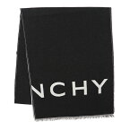 【最大5000円クーポン対象4/26まで】ジバンシイ マフラー・ストール GIVENCHY ウール 3518 J4180 1 メンズ ブラック 黒