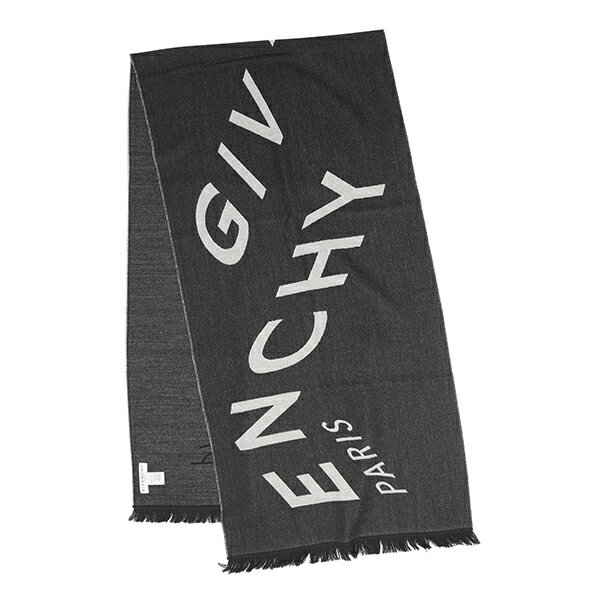 【P5倍5/20限定さらに最大5,000円OFFクーポン】ジバンシイ マフラー・ストール GIVENCHY ウール 4518 J4183 1 メンズ ブラック 黒