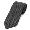 【P5倍★6/15限定!さらに最大5,000円クーポン対象】ジバンシイ ネクタイ GIVENCHY シルクジャカード J5893 005メンズ ブラック 黒