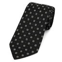 【P5倍★6/15限定!さらに最大5,000円クーポン対象】ジバンシイ ネクタイ GIVENCHY シルクジャカード J5903 001メンズ ブラック 黒