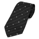 【P10倍★8/18限定】ジバンシイ ネクタイ GIVENCHY シルク J5907 001 メンズ ブラック 黒