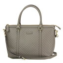 グッチ ハンドバッグ GUCCI 449656 BMJ1G 1226 バッグ 【アウトレット】 マイクロ グッチシマ MICRO GUCCISSIMA レディース GRAY グレー系 GG 型押し ショルダー 上品 エレガント【 送料無料】