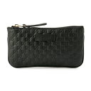 【1,000円OFFクーポン】グッチ コインケース GUCCI マイクログッチシマ 544248 BMJ1G 1000 ユニセックス アウトレット ブラック 黒