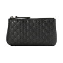 【最大5,000円OFFクーポン対象】グッチ コインケース GUCCI マイクロ グッチシマ 544476 BMJ1N 1000 ユニセックス ブラック 黒 アウトレット