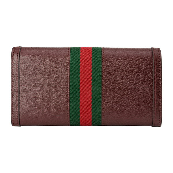 【max5000円引きクーポン3/27 14:00まで】グッチ 長財布 GUCCI オフィディア 523153 DJ2DG 6673 レディース ワインレッド アウトレット