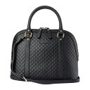 グッチ シマ 【P5倍4/25限定さらに最大5000円クーポン対象】グッチ ハンドバッグ GUCCI マイクログッチシマ 449663 BMJ1G 1000 レディース ブラック 黒 アウトレット