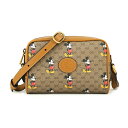 【P5倍5/1限定さらに最大5,000円クーポン対象】グッチ ショルダーバッグ GUCCI ディズニー x グッチ 602536 HWUBM 8559 レディース ベージュ ライトブラウン アウトレット