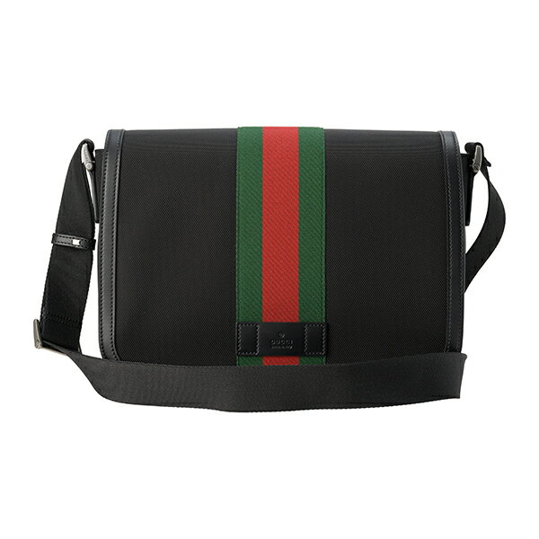 グッチ ショルダーバッグ GUCCI ウェブ 630921 KWTMN 8251 メンズ ブラック 黒 アウトレット