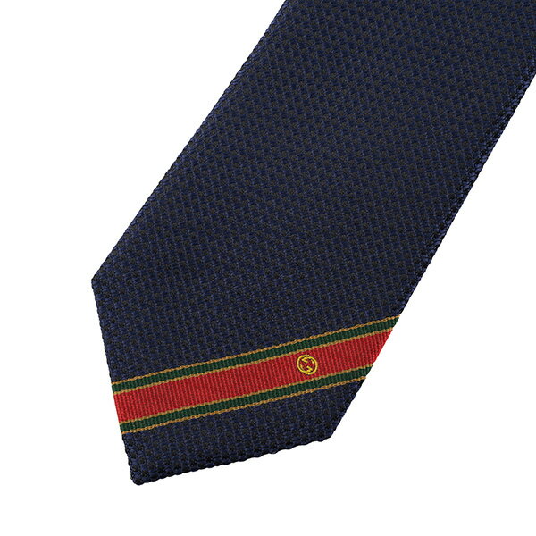 グッチ ネクタイ GUCCI インターロッキングG 643945 4E002 4174 メンズ ネイビー ...