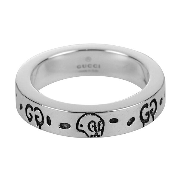 グッチ 指輪 【P5倍5/20限定さらに最大5,000円OFFクーポン】グッチ リング GUCCI ゴースト 477932 J8400 0701 10 ユニセックス