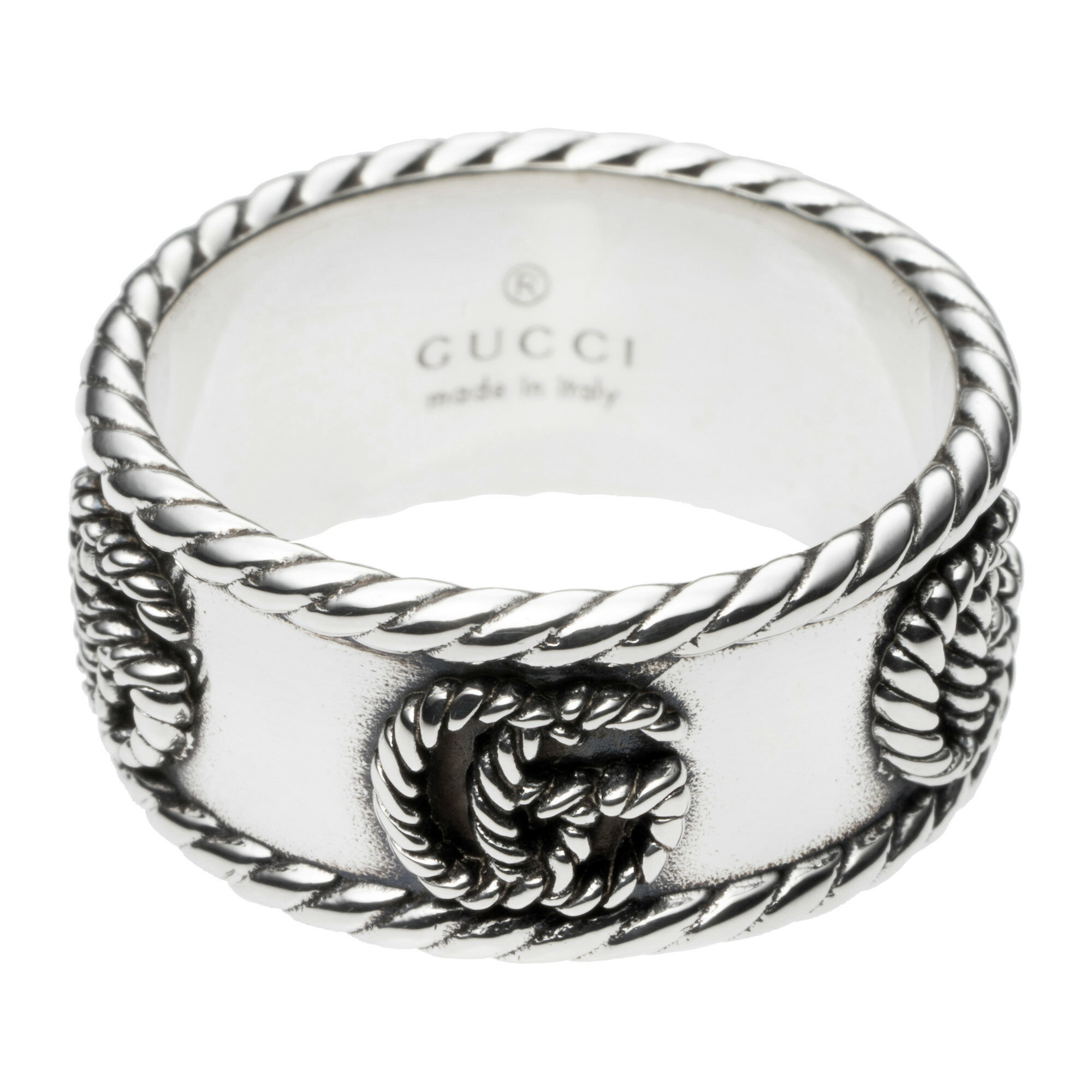 グッチ 指輪 【最大5,000円OFFクーポン】グッチ リング GUCCI ダブルG 627729 J8400 0701 ユニセックス