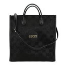 【P5倍5/9 20:00～5/10まで さらに最大5000円クーポン対象】グッチ トートバッグ GUCCI オフザグリッド 630355 H9HAN 1000 ユニセックス ブラック 黒 アウトレット