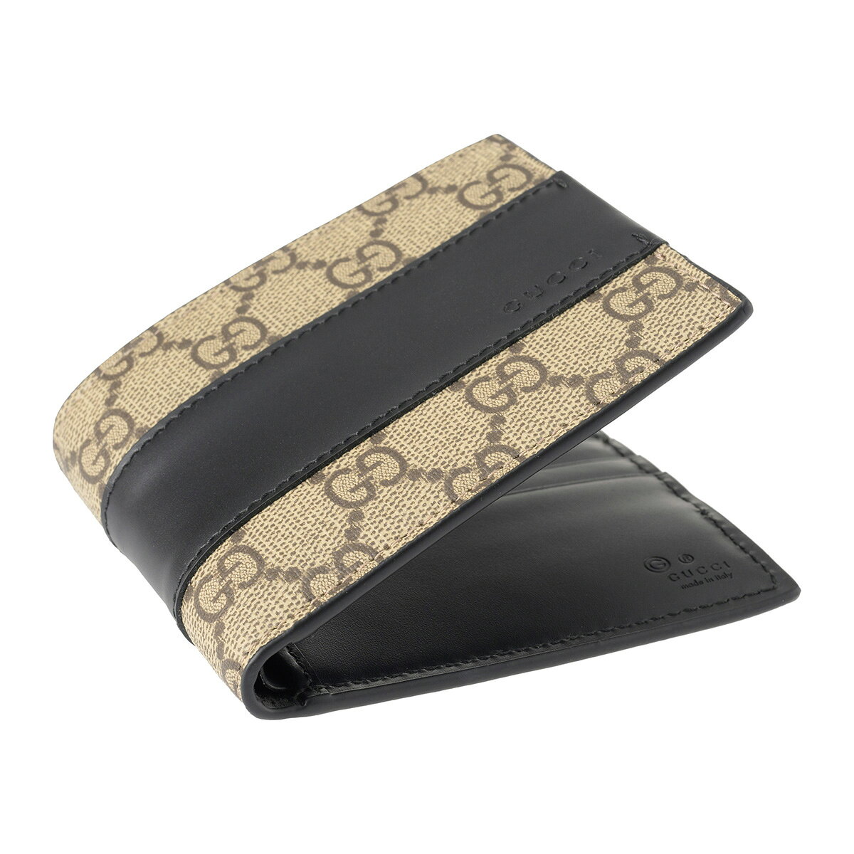 グッチ 2つ折り財布 GUCCI GGスプリーム 779859 KGDHN 9769 ユニセックス ベージュ...