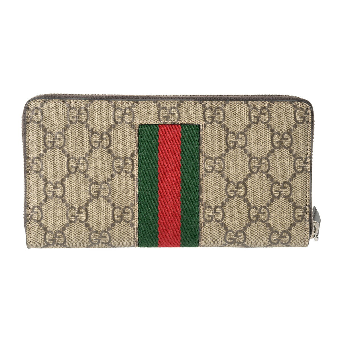 【5000円OFFクーポン対象★ブラックフライデー】グッチ 長財布(ラウンドファスナー) GUCCI GGスプリーム 779870 KHN4N 9791 ユニセックス ベージュ