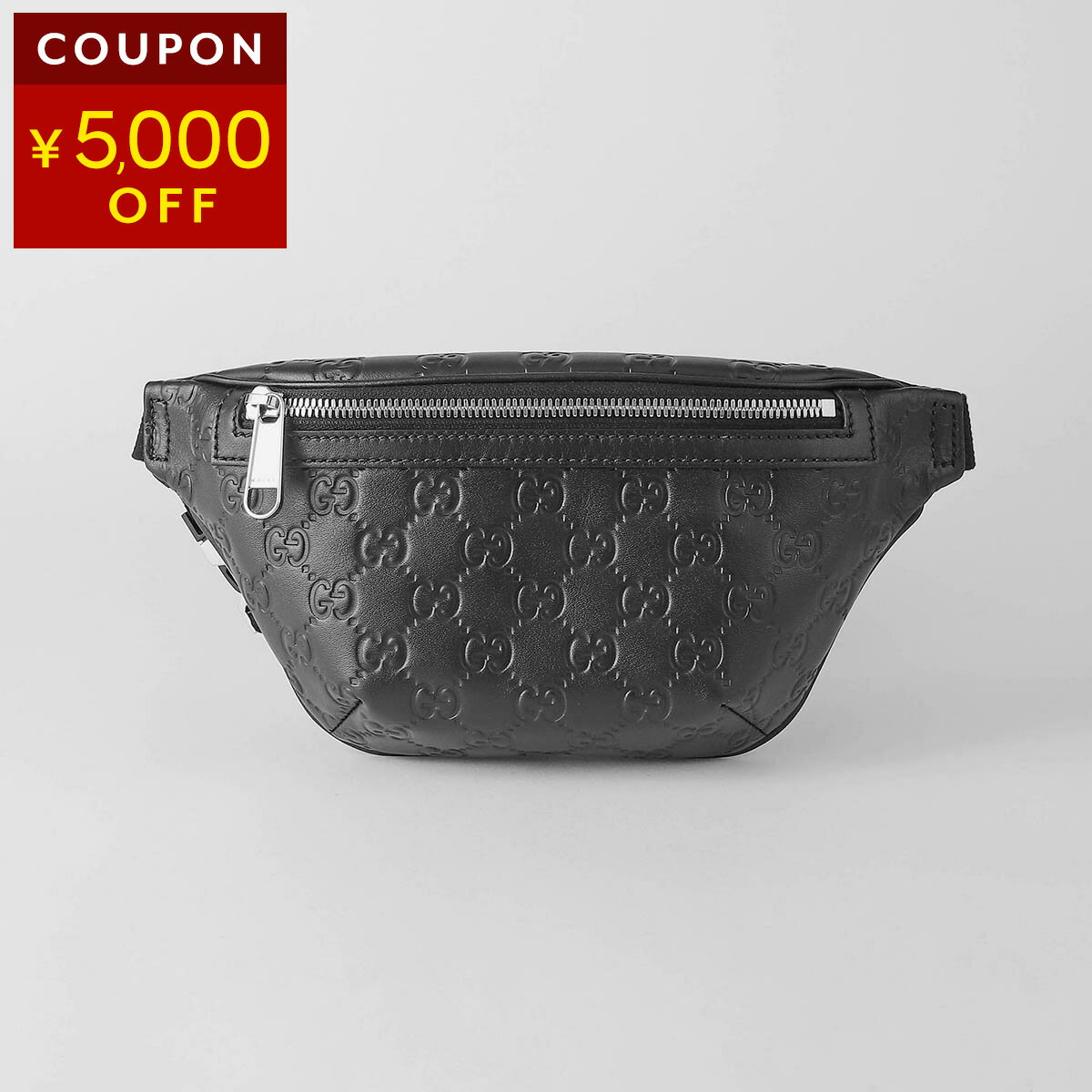 GUCCI - グッチ ウエストバッグ・ボディバッグ GUCCI グッチッシマ 779896 DMTBN 1000 80 ユニセックス ブラック 黒【P5倍★4/30 0:00〜5/7 09:59まで！さらに10,000円OFFクーポン対象】