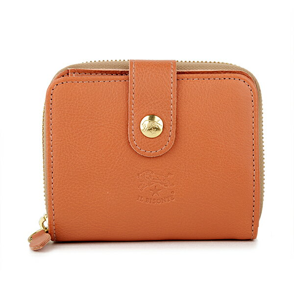 【最大5,000円OFFクーポン対象】イルビゾンテ 2つ折り財布 IL BISONTE ヴァッケッタ C0960 EP 3052 SMW067 PVX005 OR144ユニセックス テラコッタのサムネイル