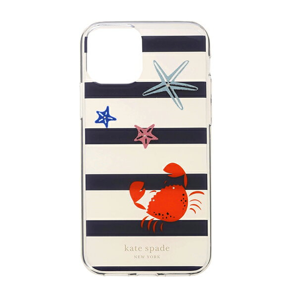 【最大5,000円OFFクーポン対象】ケイトスペード iPhone11 pro ケース kate spade ジュエルド サンドキャッスル 8AR00219 974 レディース クリア